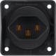 Berker 962592503 socket outlet with protective earth Switzerland type 23 Integro black matte