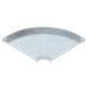 OBO Bettermann 6036602 RB 90 660 FT Bogen 90° für Kabelrinne horizontal