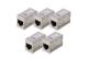 DIGITUS A-MO6A-8-8-HRS-10 modular coupling, CAT 6, shielded - 5 pcs
