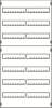 Striebel + John 2CPX037640R9999 2V3A Verteilerfeld BH3 2-Feld H=1100 mm 