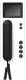 Siedle BTSV 850-03 WH/S Bus-Telefon Standard 8,8cm Weiß-Hgl/Schwarz 041490