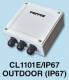 Patton-Inalp CL1101E/IP67/R/PAFA/3CG/E Patton CopperLink 1101E Outdoor PoE Remote Extender IP67, 3 cable gland