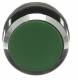 ABB MP1-30G pushbutton attachment green, fl front ring chrome-plated metal