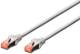 DIGITUS DK-1644-015 Patch cable Cat6 S/FTP 2xRJ45 1.5 m grey lever protection