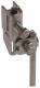 Dehn + Soehne 540110 Dehn Antenna Pipe Clamp NIRO, (V2A) for Rd 10 mm