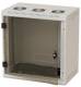 Triton 48,3 cm ( 19 inch ) wall housing, 18U, 1-part, T595, light gray, removable side panels