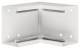 Hager BRS6510049016 inner corner from basic profile to BRS 68x100mm