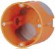 RED HW VD 61 WD HW device junction box airtight D=68mm D=61mm 2260-10-0019