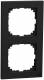 Merten MEG4020-3603 M-Pure frame 2x black matt M-Pure