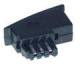 Cable TK TAE adapter, flat, TAE-F -> RJ11/RJ12, bulk, Synergy 21