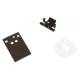 HP RY7-5055-000CN Scanner Separation Pad Kit für LaserJet 1200, 3100, 3150 (Pad RB2-3430 + RB2-4114 + Holder)