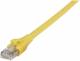 BTR 13084CA077-E patch cable PVP Cat.6a AWG26 2RJ45 10m yellow SFTP LSOH