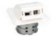 DIGITUS DN-93201 FTTH fiber optic in-wall wall socket SC/LC ADA