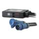 APC AP7152B IN-LINE CURRENT METER, 16 A, 230 V, IEC309-16A, 2P+G