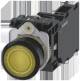 Siemens 3SU11020AB303FA0 Drucktaster bel. 22 mm rund gelb Knopf S+Ö AC/DC 24 V