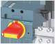 Siemens 3VA91570EK27 3VA9157-0EK27 Frontdrehantrieb Not-Aus Türverriegelung Bel.-Kit 24VDC f. 3VA10