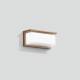 BEGA Gantenbrink 33483BK3 wall light for indoor and outdoor use bronze 3000 K incl.