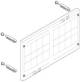 ABN MT22509 ESPRO-Modul tief 500x300 mm SAS 40 mm für NH00-Trenner