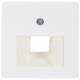 Berker 146809 central plate polar white 1468 09 Module 2 for UAE junction box