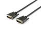 Equip DVI-D Kabel Dual Link 2560x1600 St/St 3.00m sw Polybeutel