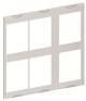 Striebel + John 2CPX062883R9999 AG91 Abdeckung 750x750 mm mit Ausschnitt 