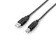 Equip 128864 USB2.0 printer cable USB-A to USB-B plug to plug 2.00 m black poly bag