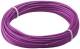 Goobay Kupferlitze isoliert, 10 m, violett, einadriges Kupferkabel, mehrdrähtig (18x 0,1 mm)