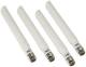 NETGEAR Outdoor Dual Band omni directional antennas Bundle - 2x 2.4GHz/5dBi + 2x 5GHz/7dBi antenna for WND930 Outdoor Access Point