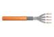 DIGITUS DK-1743-VH-1 CAT.7 S/FTP installation cable, 100 m, simplex, orange