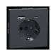 Merten MEG2367-6034 SCH-STDO+BRS+STK+USB A+C 3A ANT SDSG