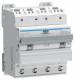 Hager ADM463QC Fi-LS 4P 6kA C-13A 30mA Type A QC/QB 230/400V