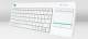 Logitech Tastatur K400 Plus - USB Wireless *weiß*