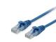 Equip 625472 Patch cable Cat6 U/UTP 2xRJ45 0.15 m blue PVC poly bag