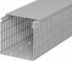 OBO Bettermann 6178441 wiring duct AFR / N 100100, 100x100mm stone gray 2000mm bottom hole.