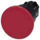Siemens 3SU10001BA200AA0 mushroom pushbutton, 22mm round red