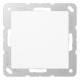 Jung A594-0WW Blind cover plate with support ring, A 594-0 WW, alpine white