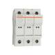 Ferraz Shawmut A1062715 Mersen CUS103 Sicherungshalter Midget 10x38 AC690V DC690V 32A 3p o.SI-Überw.