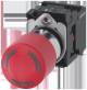 Siemens 3SU11521GB203PW0 3SU1152-1GB20-3PW0 NOT-HALT Pilzdrucktaster bel. 22 mm rd hgl rot 30 mm