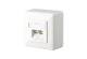 Metz Connect 1307380002-I E-DAT Cat.6 2 Port AP pure white connection outlet