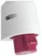 ABL Sursum D51S31 ABL CEE Wandsteckdose IP44 16A 5p 400V 6h rot