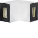 Hager L69219016 Inneneck zu FWK90 E60/E30 50x110 mm verkehrsweiß
