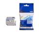 Brother MK 521BZ Thermal Label - 9 mm Width x 8 m Length - Cyan, Black