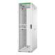 APC AR3300W2 NetShelter SX Gen 2 Rack-Schrank 1991H x 600W x 1200D mm mit Seitenwand, bodenstehend, weiß, 42U, 19, TAA Compliant
