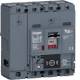 Hager HES161NC Power switch h3+ P160 Energy 4P4D N0-50-100% 160A 70kA CTC