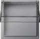 GIRA 040965 Adapterrahmen transparent Klappdeckel TX44 (WG UP) Farbe alu