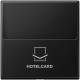 Jung A 590 CARD SWM Hotelcard-Schalter (ohne Taster-Einsatz) Hotelcard Serie A
