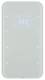 Berker 75643060 Touch sensor 3f m.Temperaturregler polar white glass R.1