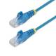 Startech.com N6PAT50CMBLS 0,5 m CAT6 Kabel - Slim CAT6 Patchkabel - Blau - Snagless RJ45-Steckern - Gigabit-Ethernet-Kabel - 28 AWG
