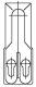 Walther-Werke 82913006 Walther double locking system DSA