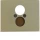 Berker 11840001 BER Arsys Lautsprecher-Abdeckung Hellbronze